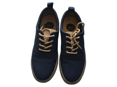 BLEED Herren Sneaker low Gr. 39 Blau Casual vegan