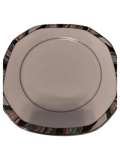 Eschenbach Porzellan Unterteller Modern Abstrakt Weiß 20 cm