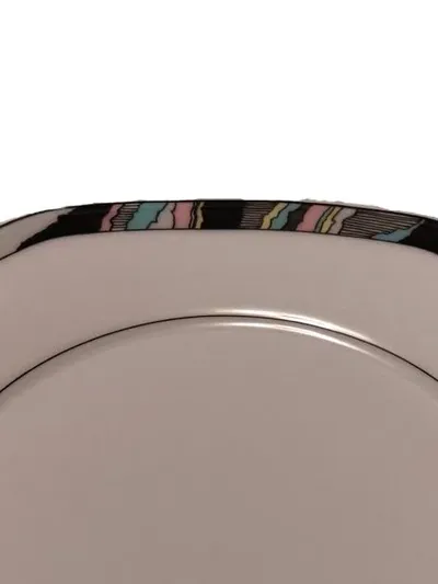 Eschenbach Porzellan Unterteller Modern Abstrakt Weiß 20 cm