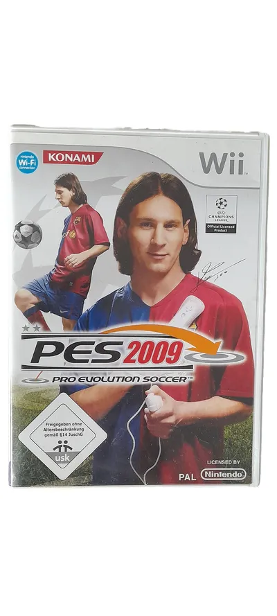 Konami PES 2009 Pro Evolution Soccer Nintendo Wii Fußball Spiel