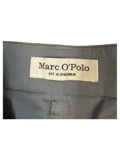 Marc O'Polo Stoffhose Damen Gr. 34 Grau Baumwolle Chino Hose