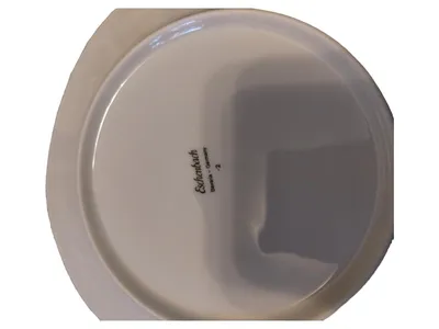 Eschenbach Essteller Porzellan 20cm Geometrisch Weiß Modern Alltag