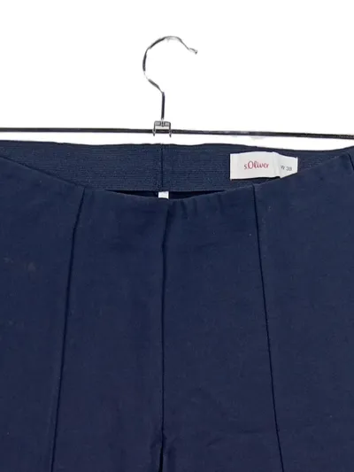 s.Oliver Damen Reithose Größe 38 Blau Sportlich Viskose