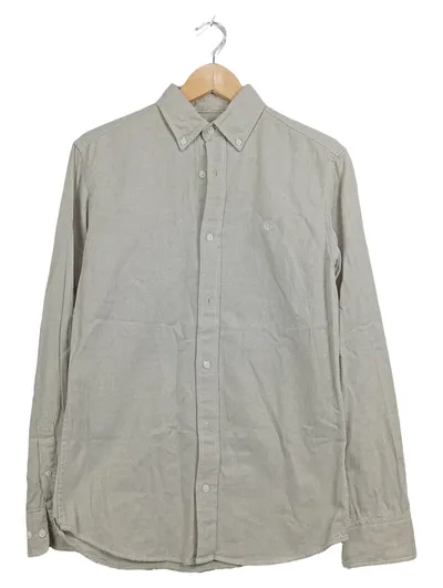 Jack & Jones Premium Hemd Herren XS Grau Langarm Button-Down Casual