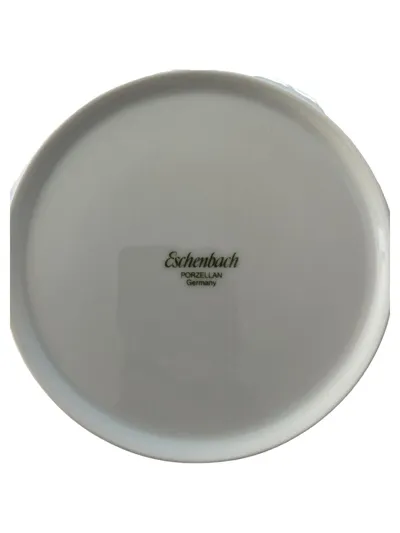 Eschenbach Porzellan Essteller 20cm Uni Weiß Basic Alltag
