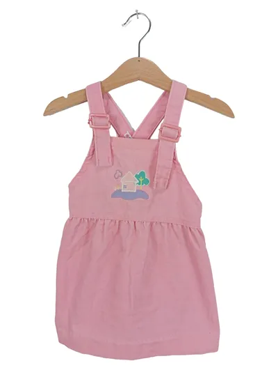 Healthtex Kinder Latzkleid Mädchen Rosa Gr. 24 Monate/92 Freizeit Casual