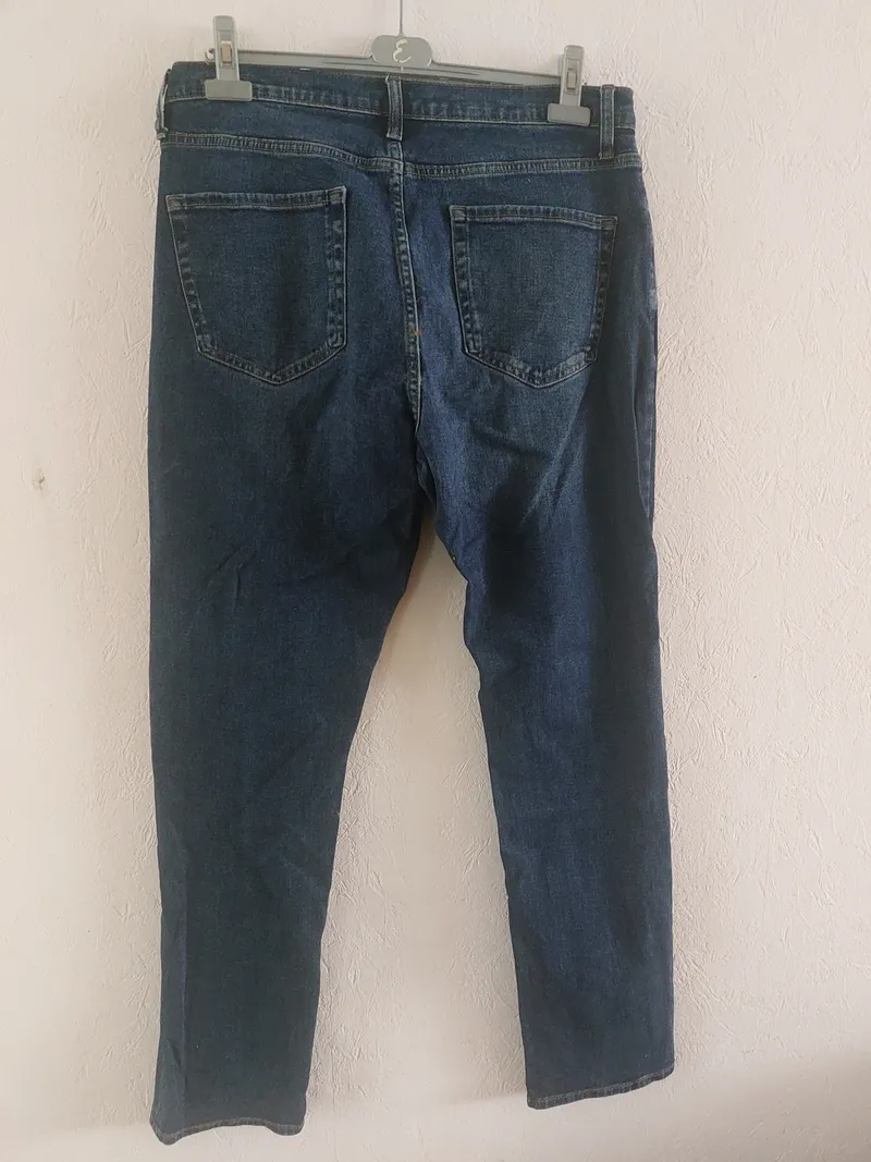 AMAZON ESSENTIALS Herren Jeans Regular Fit Blau Größe 34x34 Casual 2