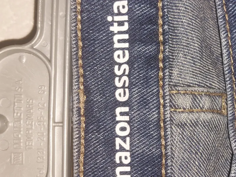AMAZON ESSENTIALS Herren Jeans Regular Fit Blau Größe 34x34 Casual 4