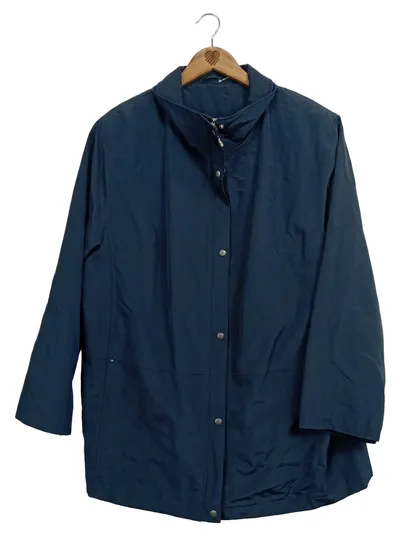 CANDA Damen Leichte Jacke Gr. 46 Blau Polyester