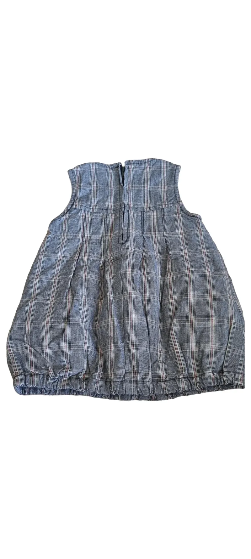 Bakkaboe Mädchen Freizeitkleid kariert Gr. 56 Mehrfarbig 50cm 2
