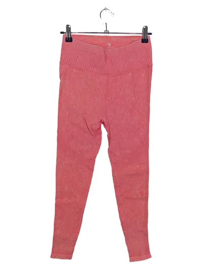 OCEANSAPART Leggings Damen Gr. M Rosa Sportlich Rippstrick Yoga Hose