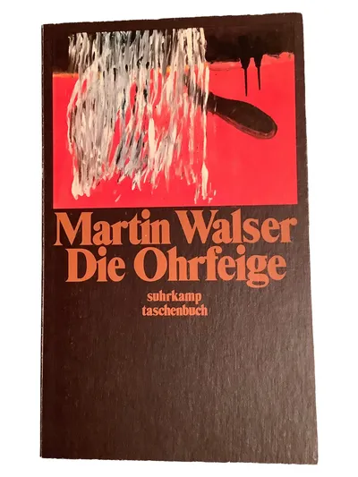 Martin Walser Die Ohrfeige Gesellschaftsroman Suhrkamp Taschenbuch Satire