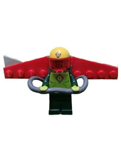 LEGO Spielfigur Minifigur Jetpack Flügel Mehrfarbig Kinder