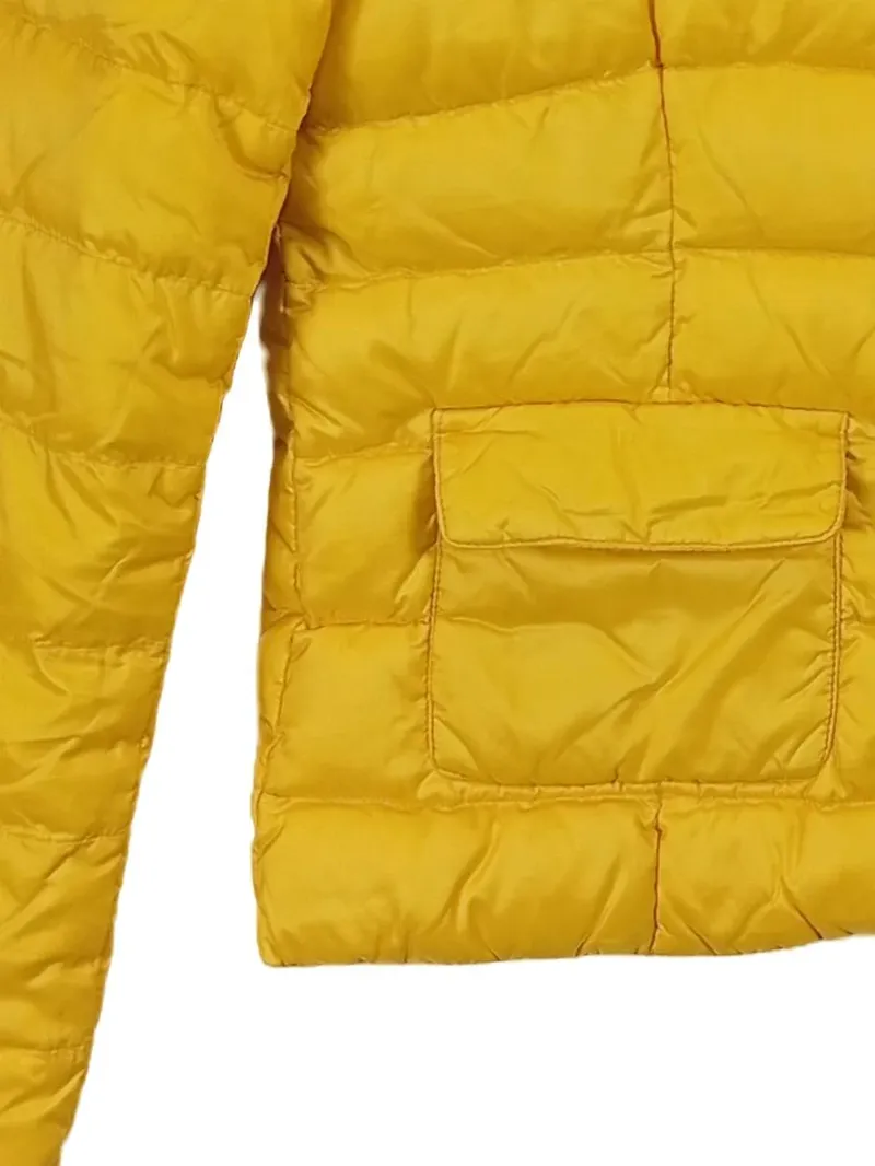 Blauer Damen Steppjacke Gelb Gr. 36/S Casual Outdoor Jacke 2