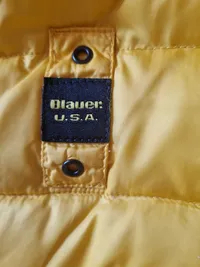 Blauer Damen Steppjacke Gelb Gr. 36/S Casual Outdoor Jacke 4