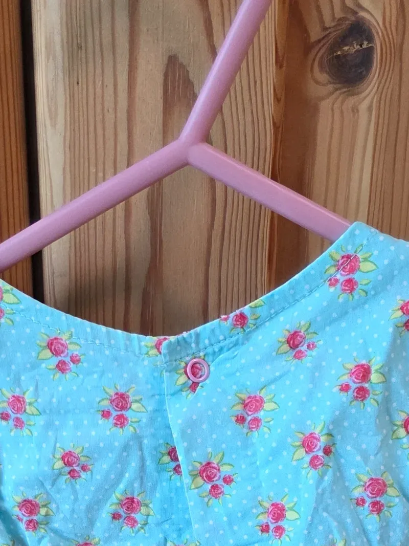 BONDI Dirndl Kleid Kinder Mädchen Gr. 92 Mehrfarbig Baumwolle Festlich 5
