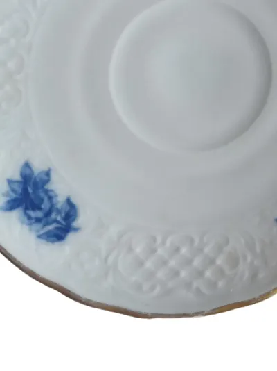 Schumann Arzberg Unterteller 2er Set Weiß Blumenmuster Klassisch 15cm