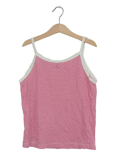 Calvin Klein Kinder Top Gestreift Rosa Gr. 14/16 Baumwolle Basic