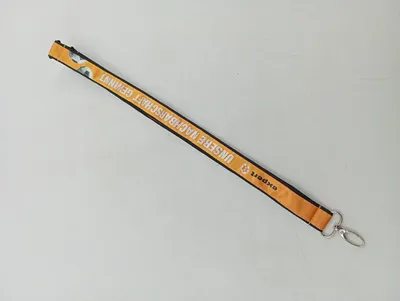 EXPERT Lanyard Schlüsselband Fanartikel Unsere Nachbarschaft Gewinnt Orange