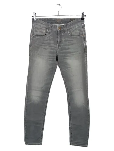 Camel Active Herren Jeans Slim Fit Hose Grau Größe 31-34