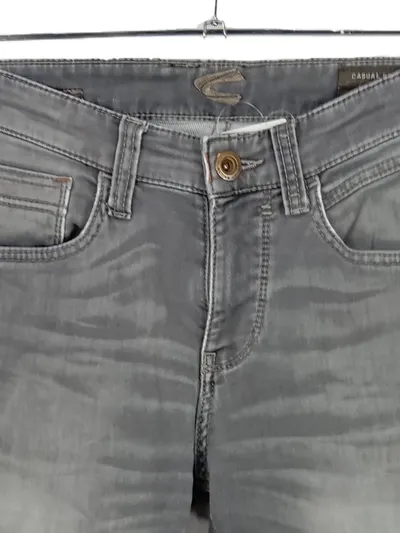 Camel Active Herren Jeans Slim Fit Hose Grau Größe 31-34