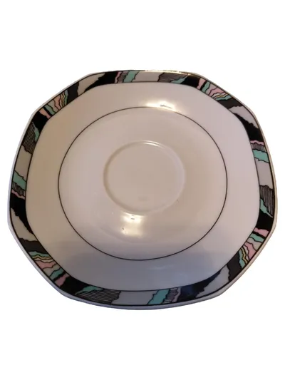 Eschenbach Unterteller Porzellan Modern Geometrisch Weiß 15 cm
