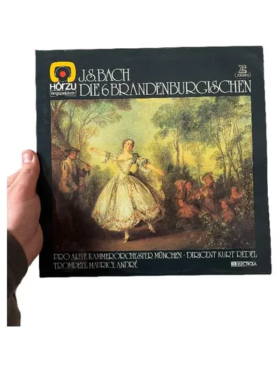 J.S. Bach Die 6 Brandenburgischen Konzerte Vinyl LP Electrola ERATO