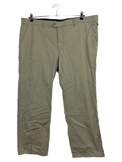 Brühl Herren Stoffhose Chino Beige Gr. W29 L27 Baumwolle Casual