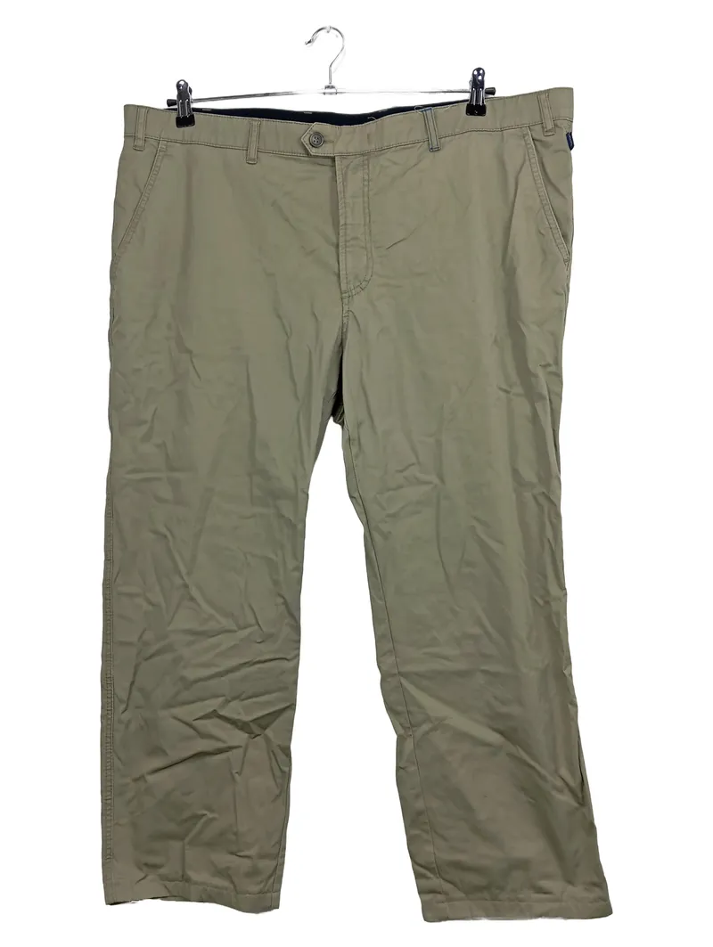 Brühl Herren Stoffhose Chino Beige Gr. W29 L27 Baumwolle Casual 1
