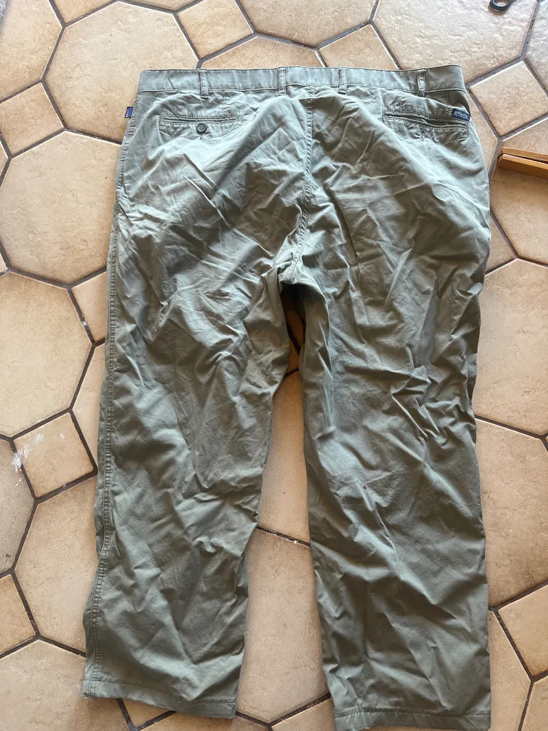 Brühl Herren Stoffhose Chino Beige Gr. W29 L27 Baumwolle Casual 2