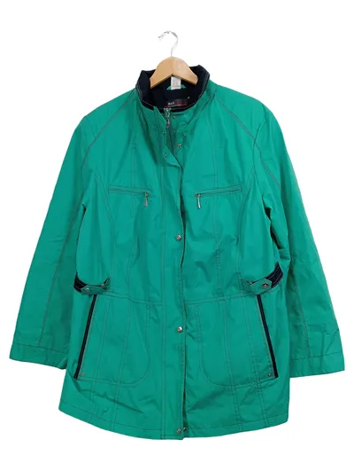 Max Protect Damen Steppjacke Gr. 48/4XL Grün Praktisch