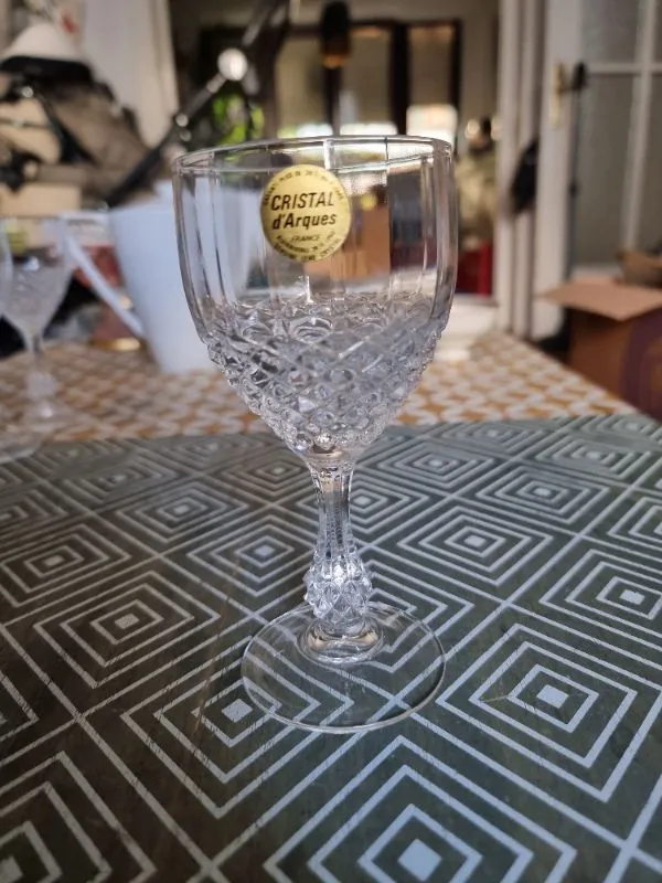 CRISTAL D'ARQUES Longchamp Cognacglas Glas 15cm Transparent 2