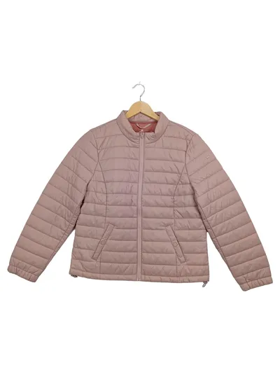 edc by Esprit Steppjacke Damen Gr. XL Rosa Übergangsjacke Leicht