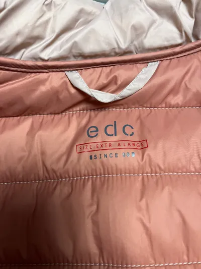 edc by Esprit Steppjacke Damen Gr. XL Rosa Übergangsjacke Leicht