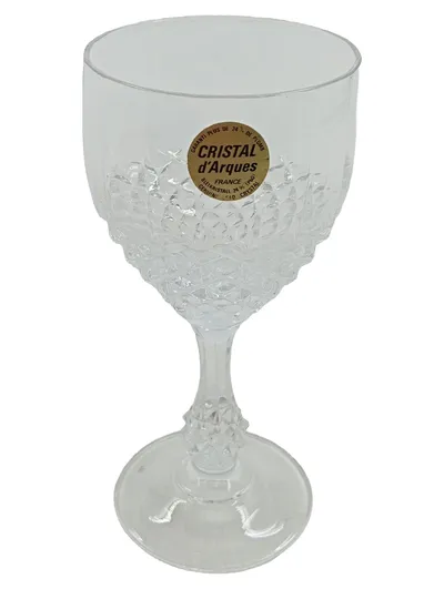 Cristal d'Arques Paris Sektglas Elegant Glas Transparent Geometrisch 15cm