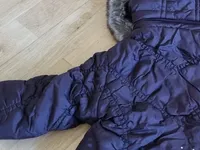 BONDI Kinder Steppjacke Mädchen Gr. 62 Braun Casual Winterjacke Kapuze 3