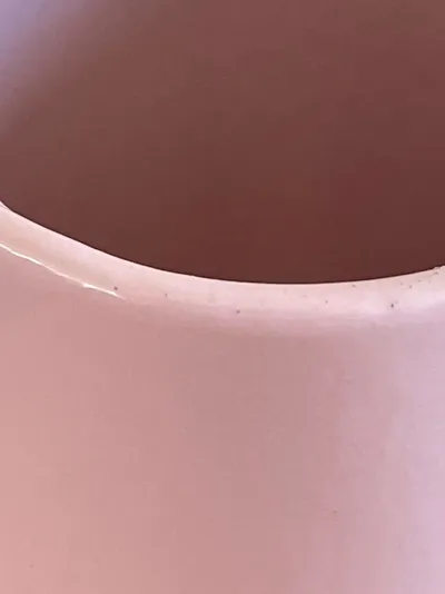 Kolibri Home Übertopf Keramik Rosa Zylindrisch 12cm Modern Blumentopf