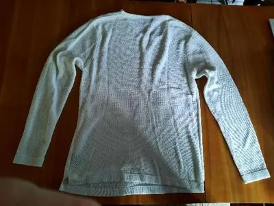 Le Château Herren Pullover Strick Langarm Weiß Gr. L Casual