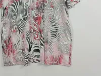 Atelier GS Damen T-Shirt Animal Print Mehrfarbig Gr. 48/3XL 5