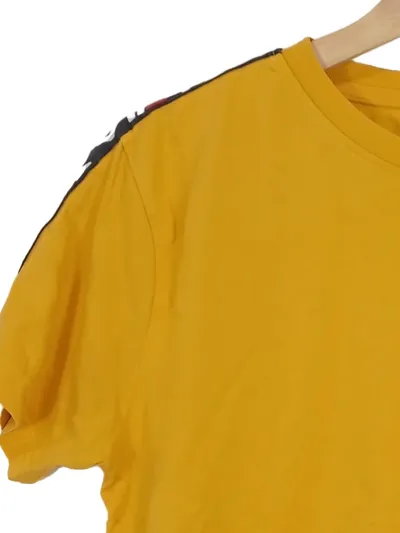 FILA Damen Sport Shirt Gelb Gr. 38/M Casual Logo