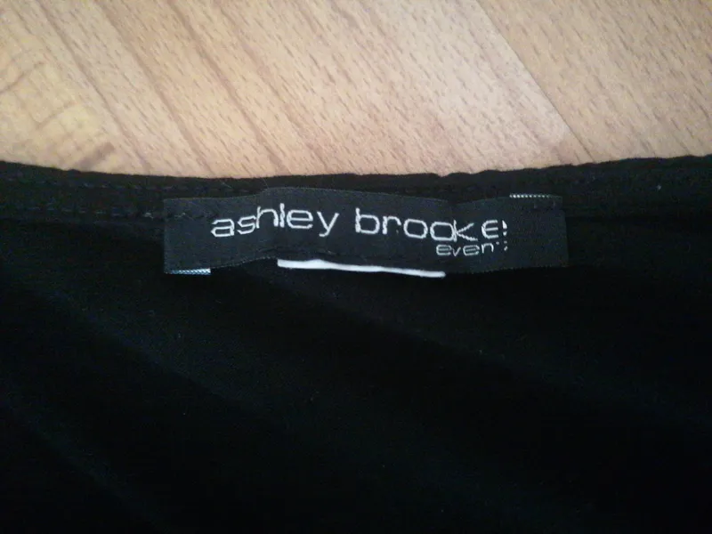 Ashley Brooke Damen Langarmshirt Gr. 38/M Schwarz Basic 3