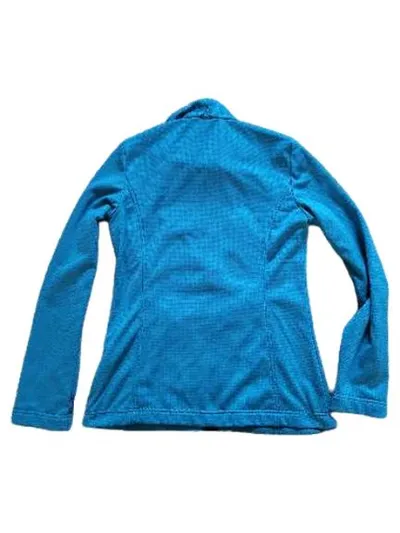 Schöffel Damen Fleecejacke Türkis Gr. 42/XL Outdoor Polyester Uni