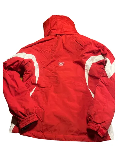 Alive Kinder Skijacke Rot Gestreift Gr. 152 Outdoor