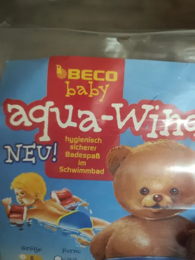 BECO Baby Aqua-Windel Schwimmwindel Gr. M 6-12 Monate Rot NEU