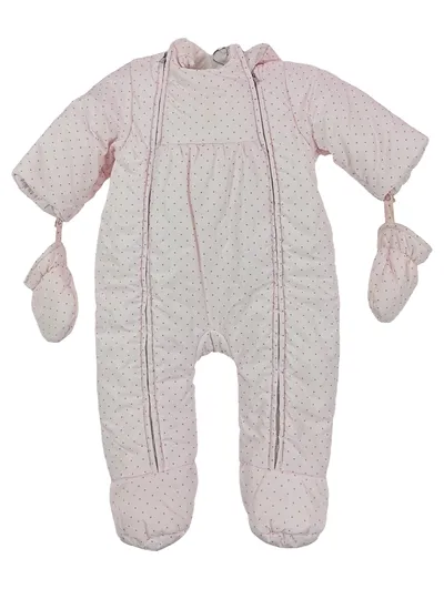 Jacadi Baby Schneeanzug Mädchen Gr. 74 Rosa Praktisch Gesteppt