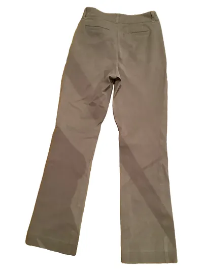 Eddie Bauer Damen Stoffhose Beige Gr. 34 Chino Casual Hose