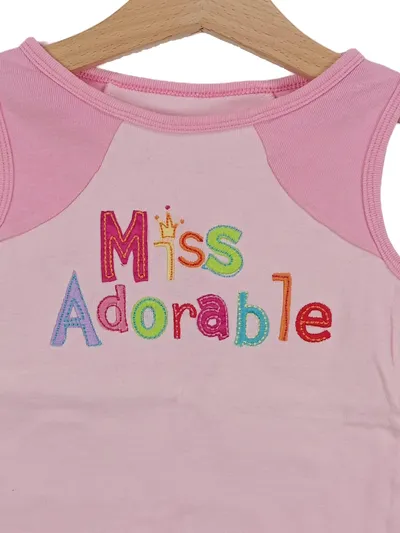 Carter's Baby Mädchen Top Shirt Miss Adorable Rosa Gr. 104 (4 Jahre) Charmant