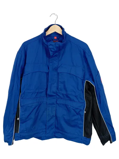 Engelbert Strauss Arbeitsjacke Herren Gr. M Blau Praktisch Workwear