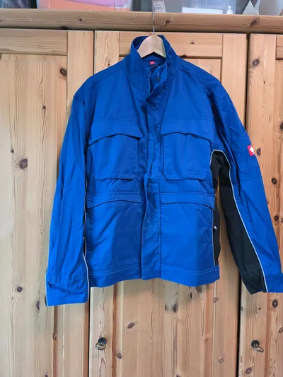 Engelbert Strauss Arbeitsjacke Herren Gr. M Blau Praktisch Workwear