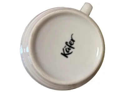 Käfer Tasse Biergartenmotiv Porzellan Mehrfarbig Traditionell 9,5 cm